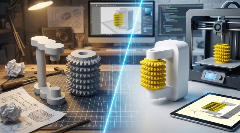 From Crude Sketch to Precision Print: How AI is Democratizing 3D Design